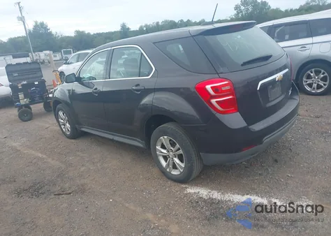 2016 Chevrolet Equinox Ls z USA, uszkodzony, nr VIN 2GNALBEK5G6138207